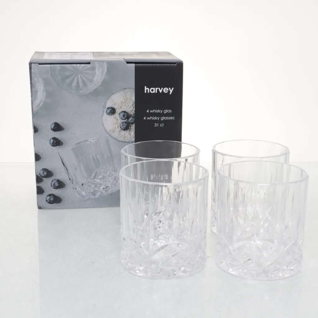 Aida - Whiskey Glas - Weiß