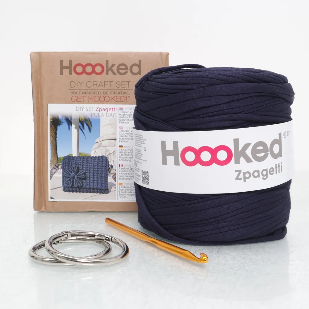 Hoooked - Garn - Blau