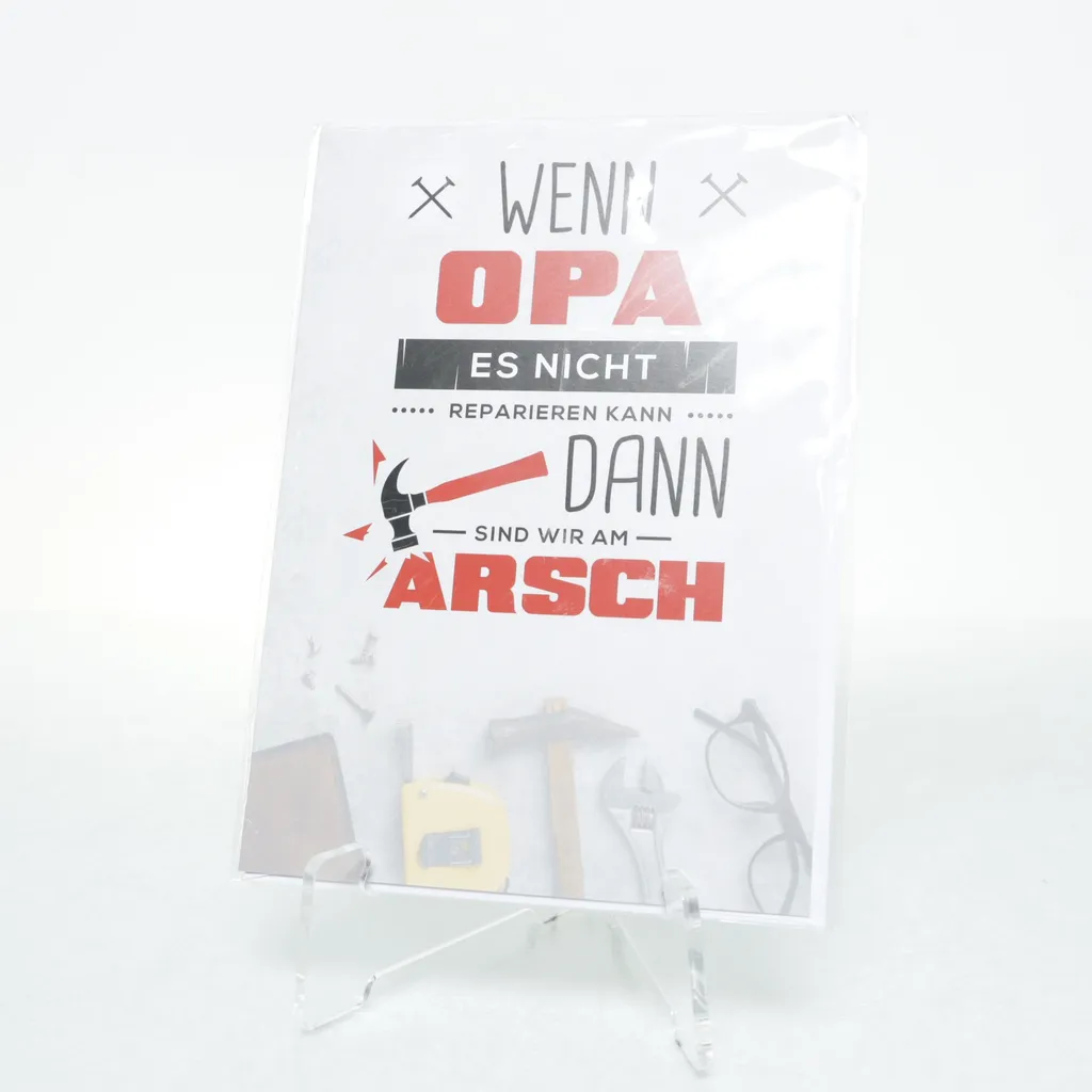 Tassen - Postkarten - Weiß