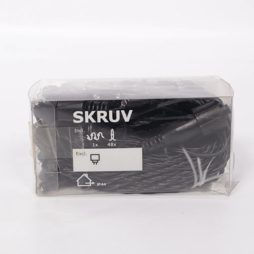 IKEA - Lichterkette - Schwarz
