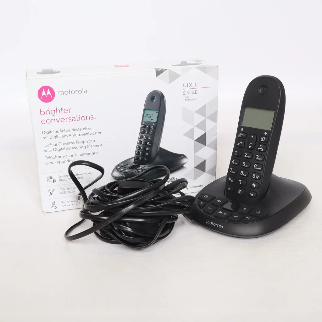 Motorola - Telefon - Schwarz
