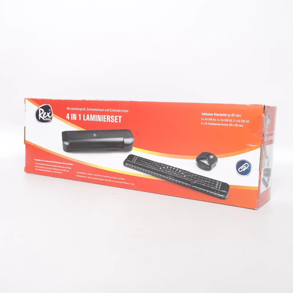 Rex - Laminator - Schwarz