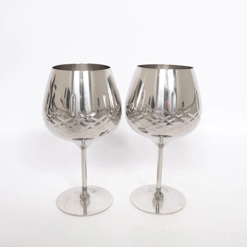 Erik Bagger - Weinglas - Silber