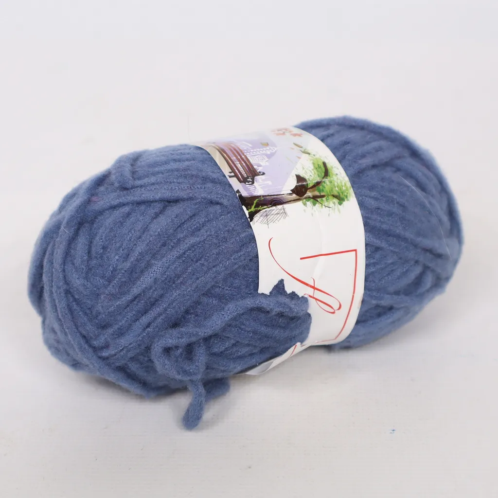 Fleece - Garn - Blau