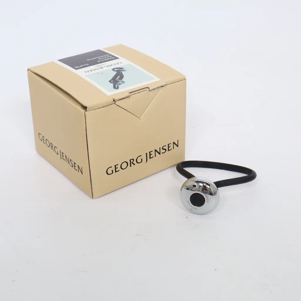 Georg Jensen - Schlüsselanhänger - Schwarz