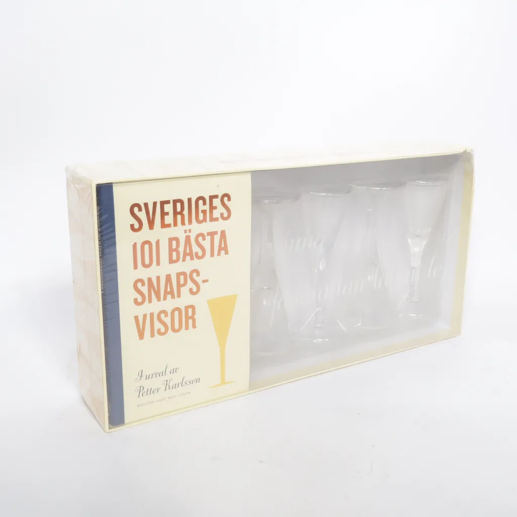 Bokförlaget Max Ström - Schnapsgläser - Transparent