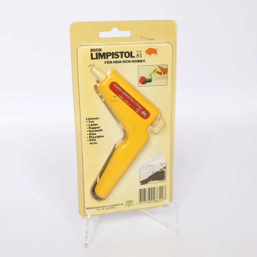 Bison Limpistol - Klebepistole - Gelb