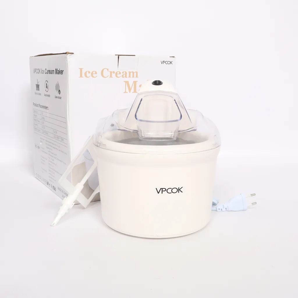 Vpcok - Eismaschine Speiseeis - Weiß
