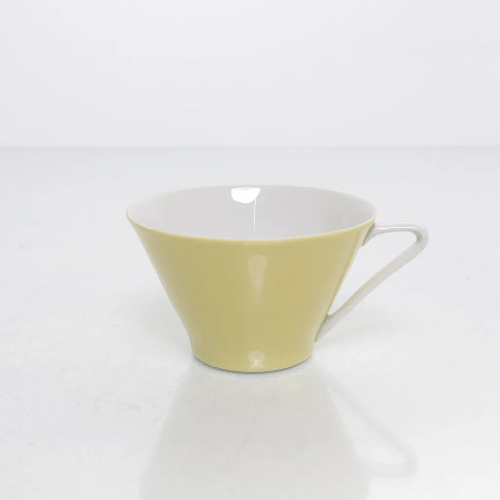 Lilien Porzellan - Tasse - Gelb