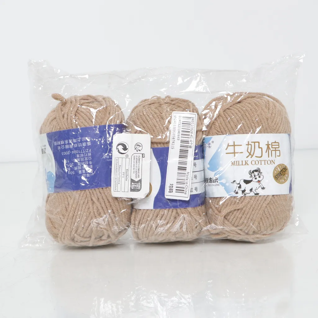 Stretch - Garn - Beige