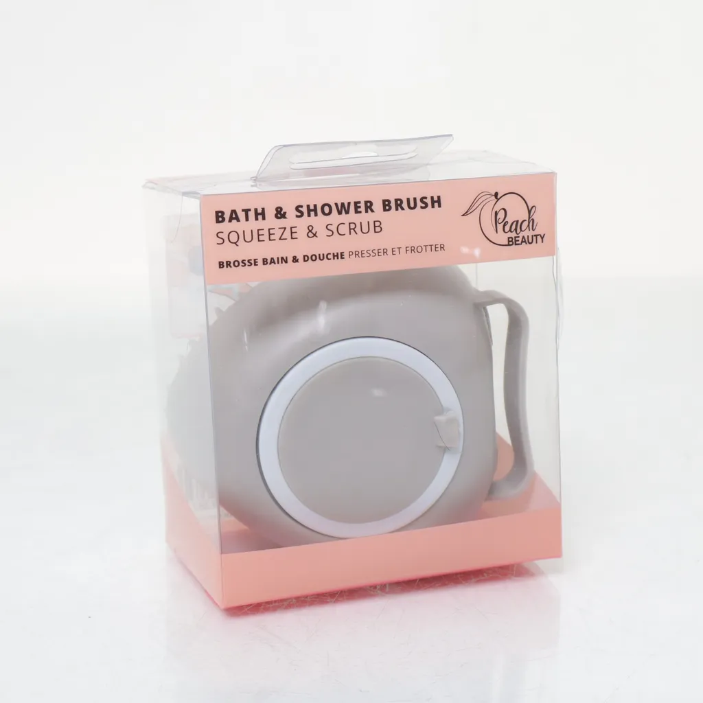Peach Beauty - Duschschwamm - Grau