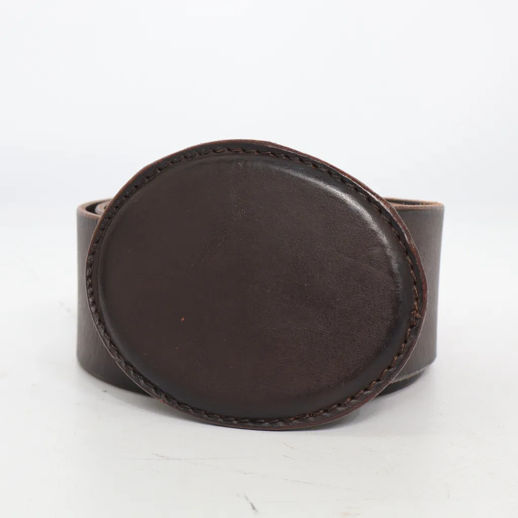 School Rag - Belt - female - Size: 95 - Brown - Leather - Condition: Very good - Second hand