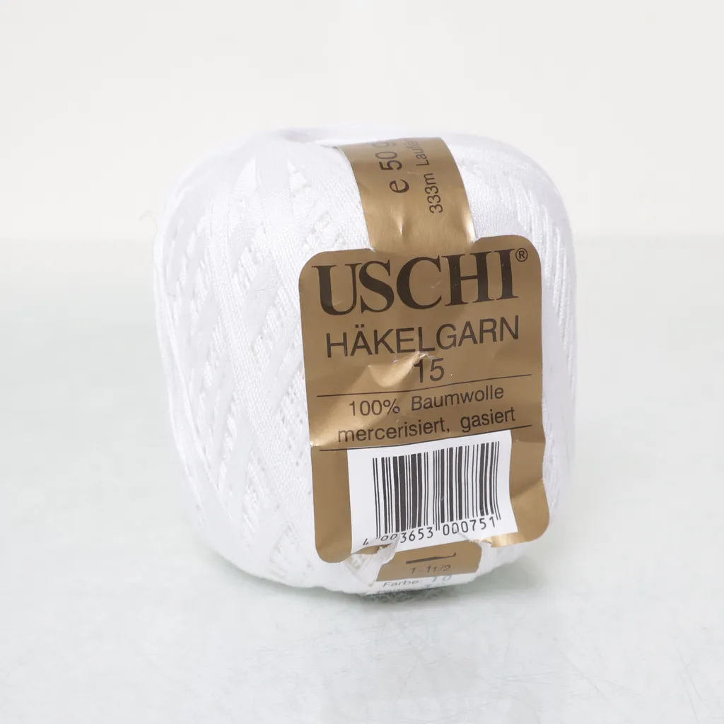 Uschi - Garn - Weiß