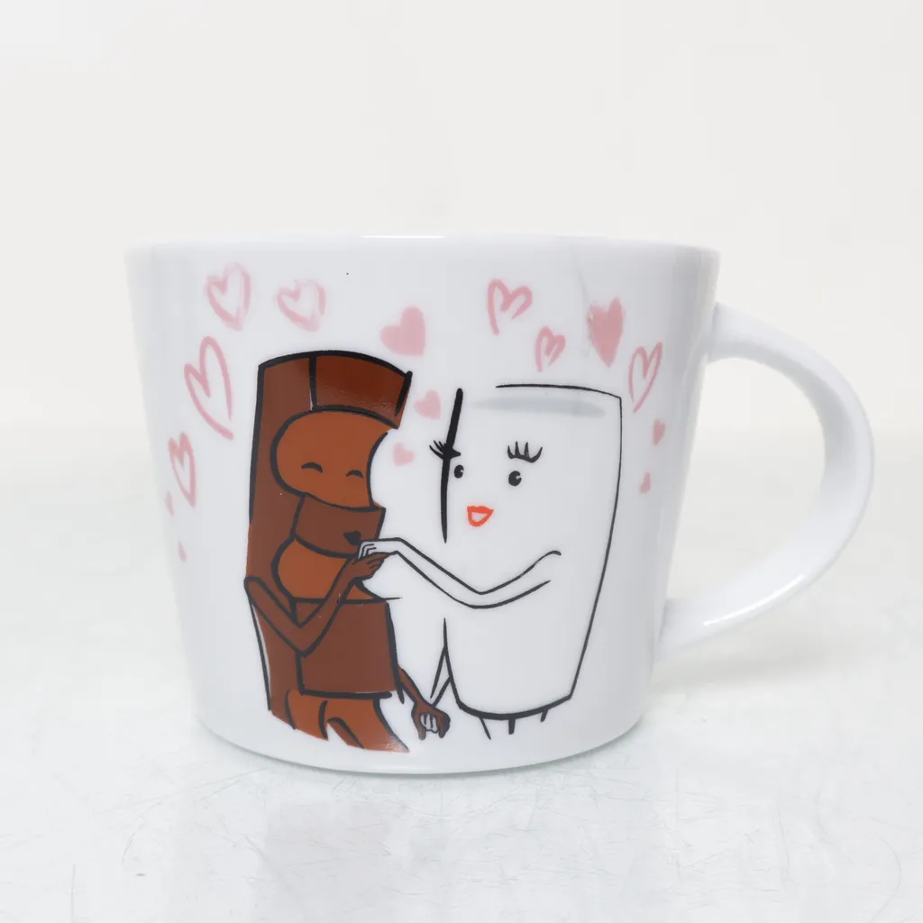 Kinder Riegel - Becher - Weiß