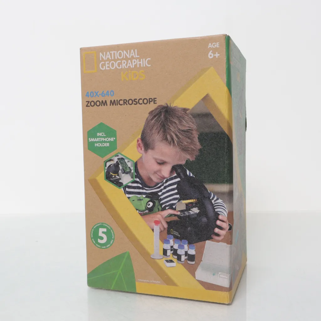 National Geographic Kids - Mikroskop - Schwarz
