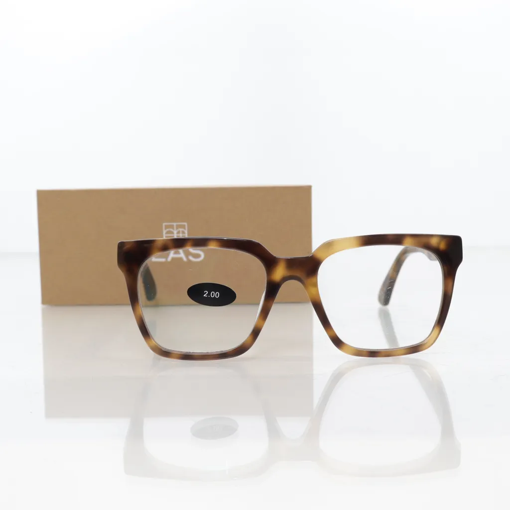 Glas - Brille - Braun