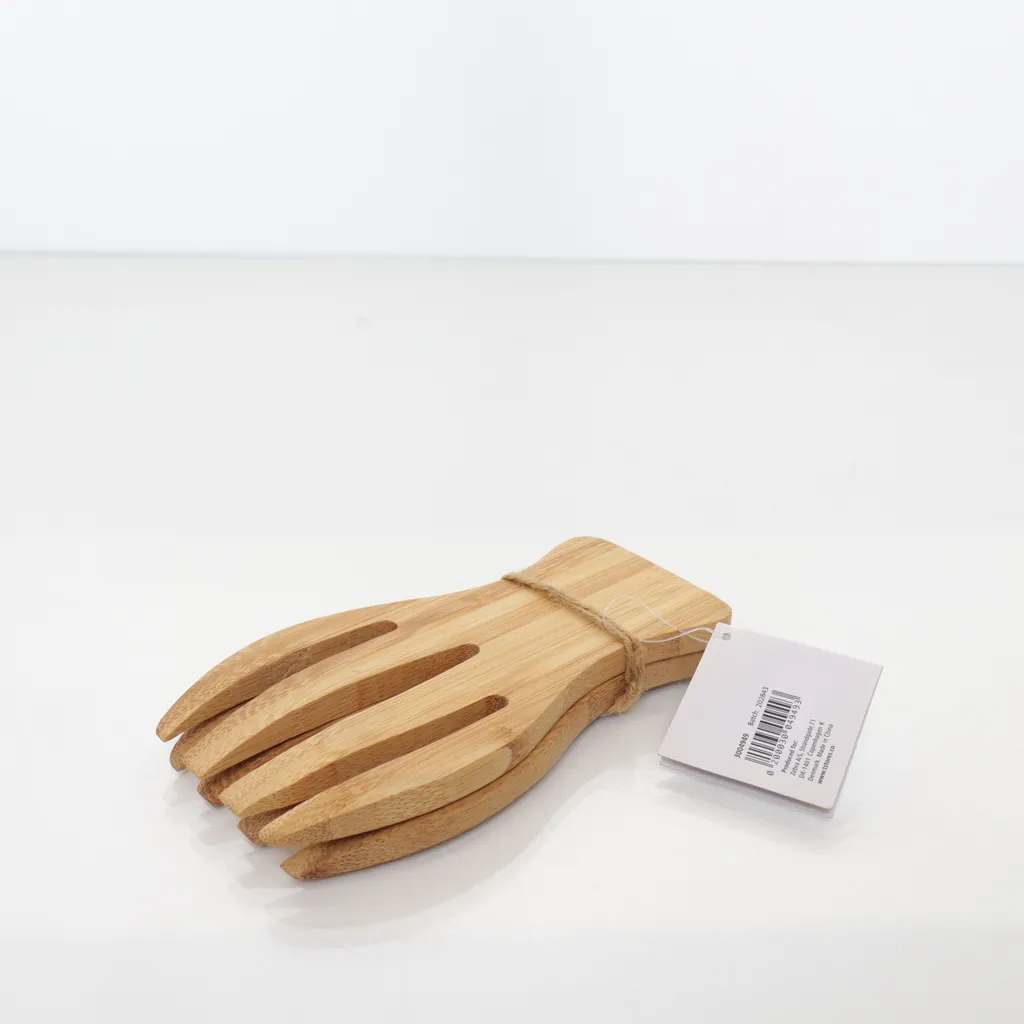 Zebra - Salatbesteck - Braun
