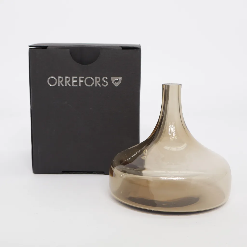 Orrefors - Vase - Braun