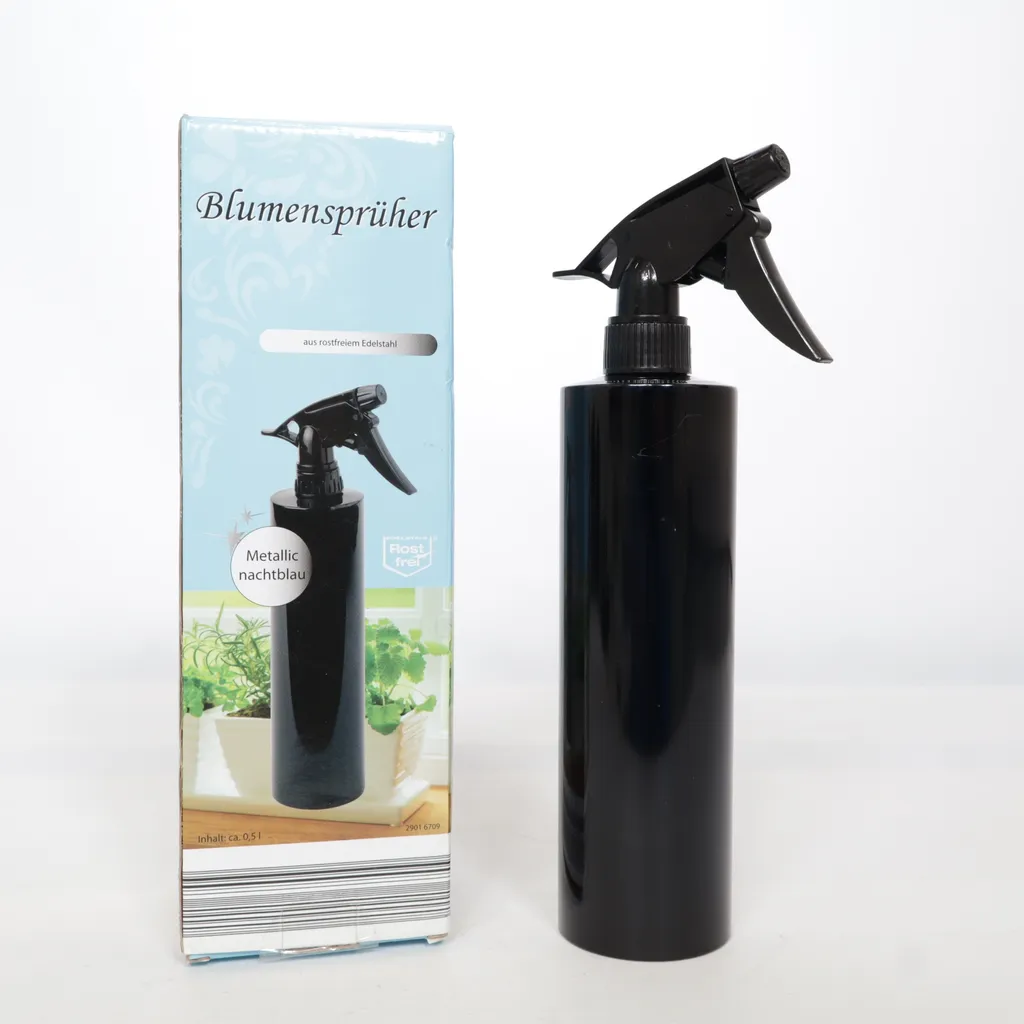 Rostfrei - Sprühflasche - Schwarz