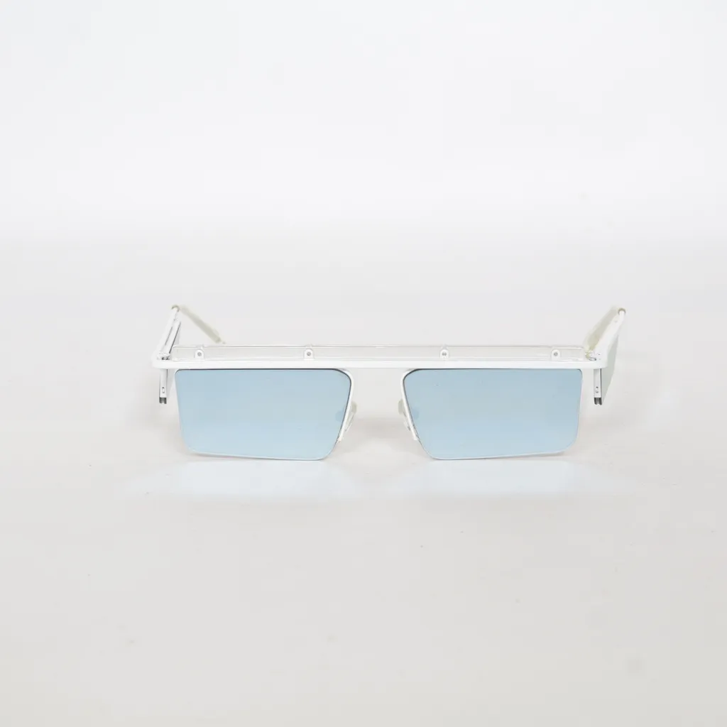 Adam Selman x Le Specs - Sonnenbrille - Weiß