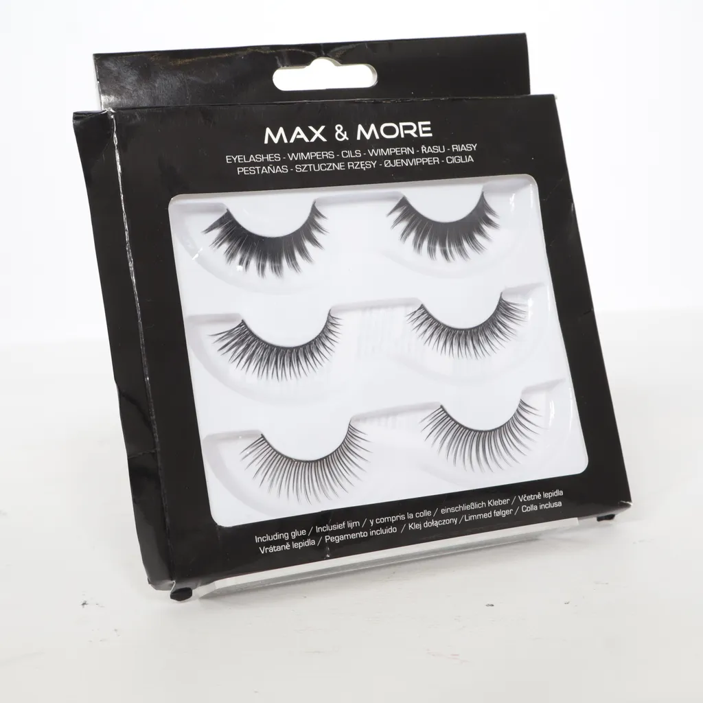 Max & More - Künstliche Wimpern - Schwarz