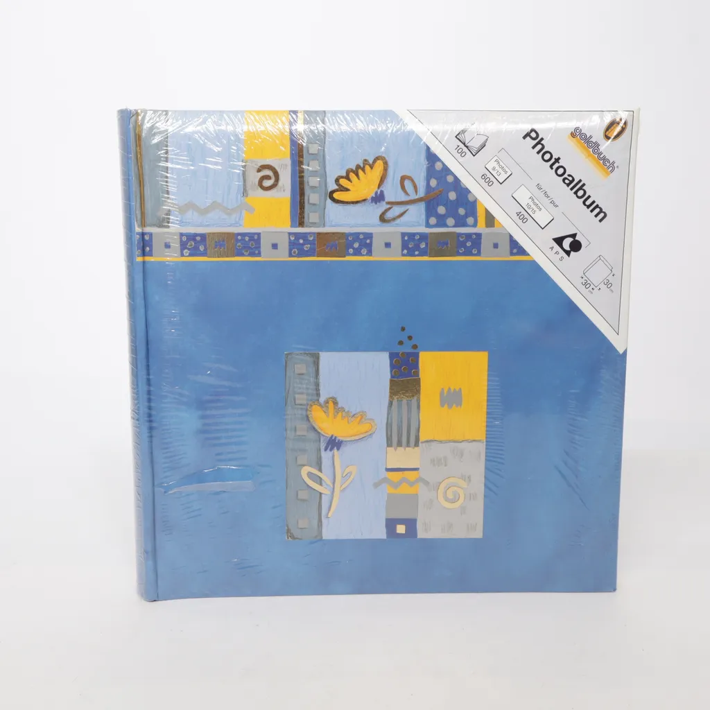 Goldbuch - Fotoalbum - Blau