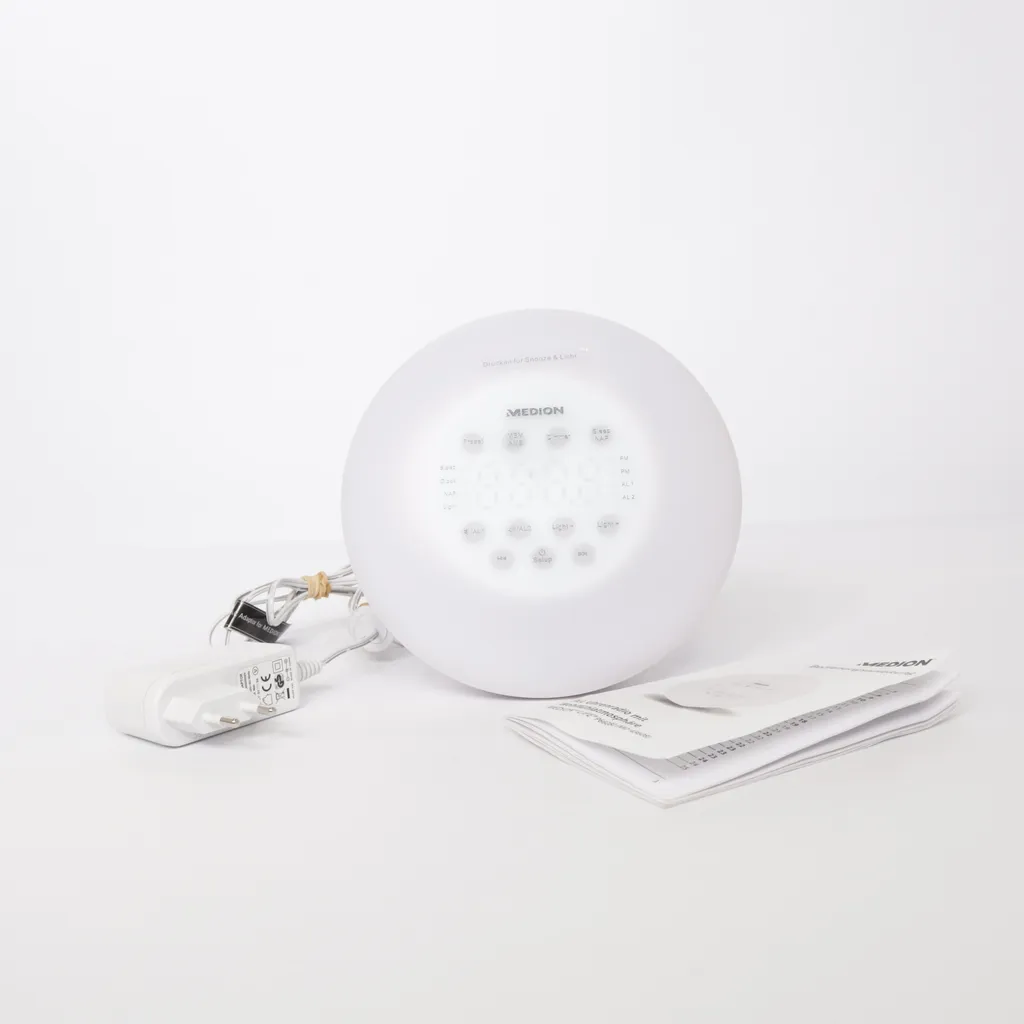 Medion - Funkwecker - Weiß