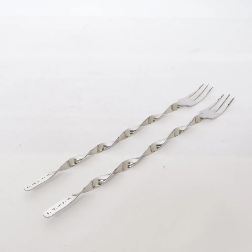 Pasta - Gabel - Silber