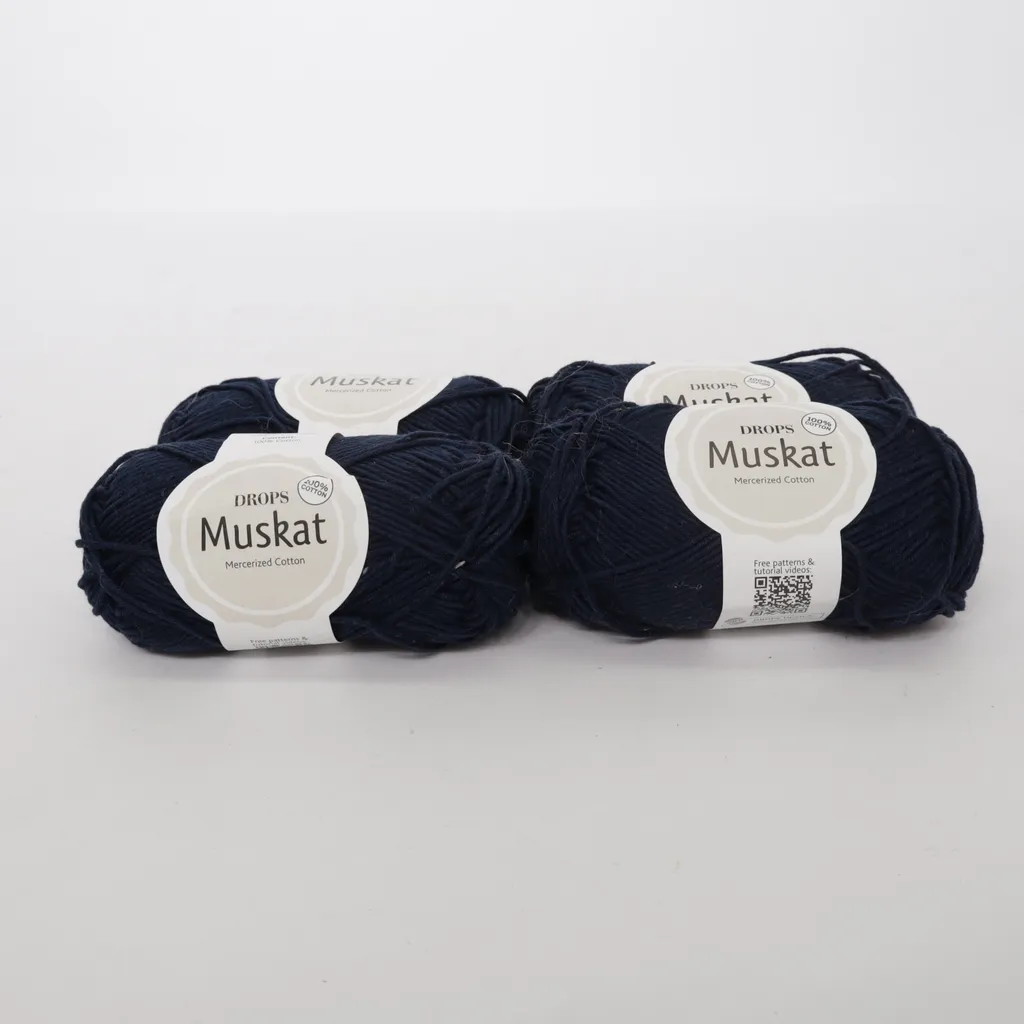 Muskat - Garn - Blau