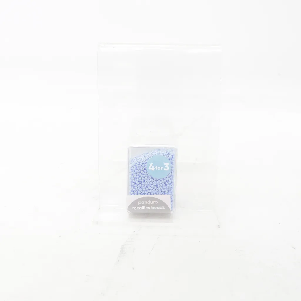 Panduro - Plastikperlen - Blau