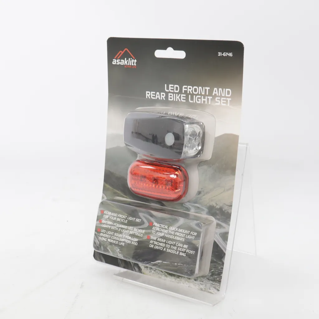 Asaklitt - Fahrradlampe - Rot