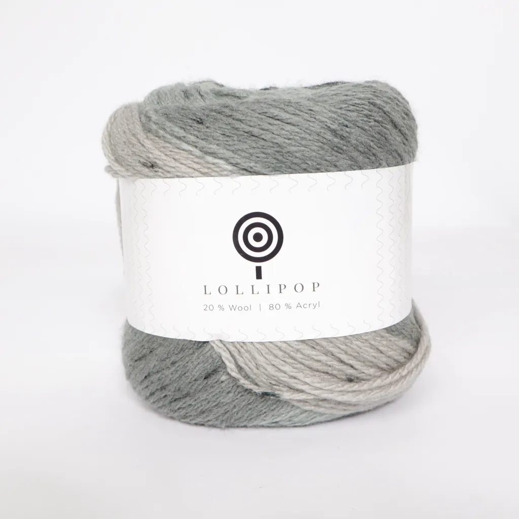 Lollipop - Garn - Grau