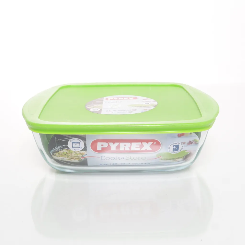 Pyrex - Brotdose - Grün