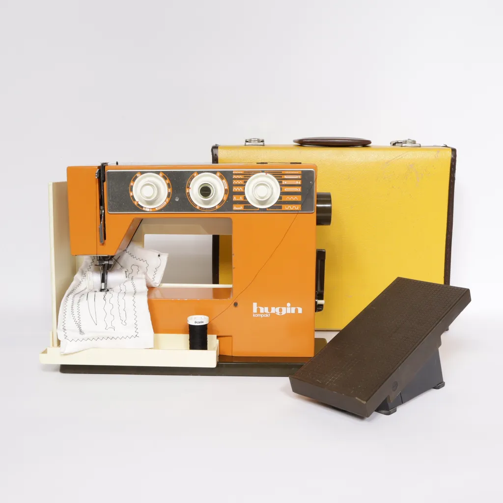 Hugin - Nähmaschine - Orange
