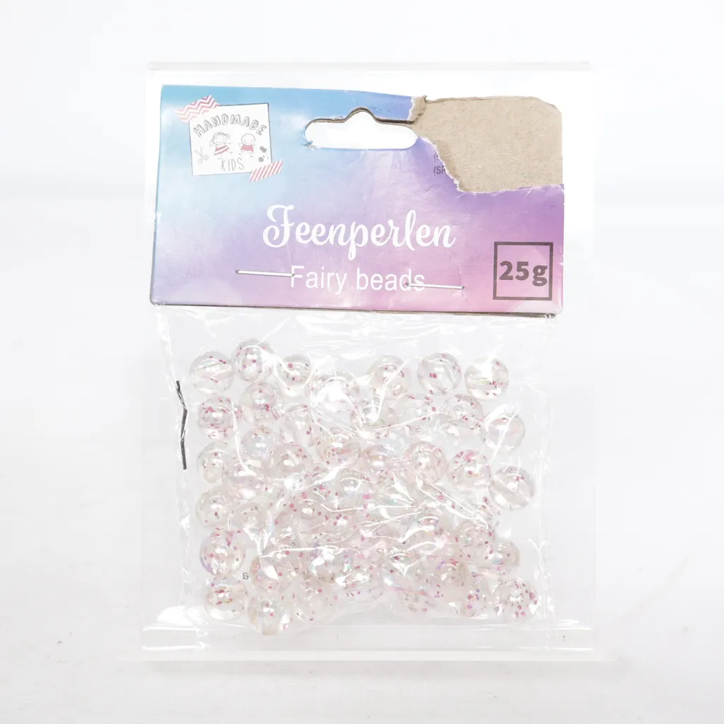 Handmade - Plastikperlen - Transparent