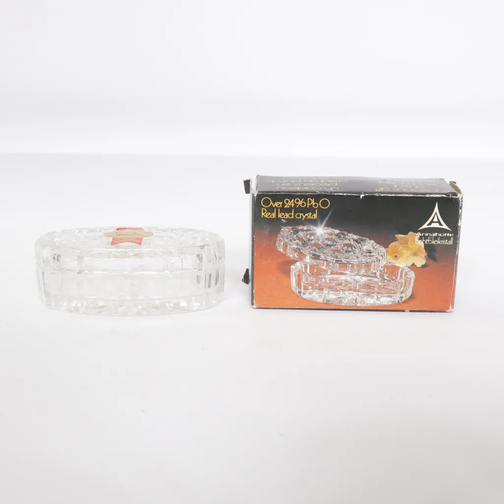 Anna Hutte Bleikristall - Schachtel - Transparent