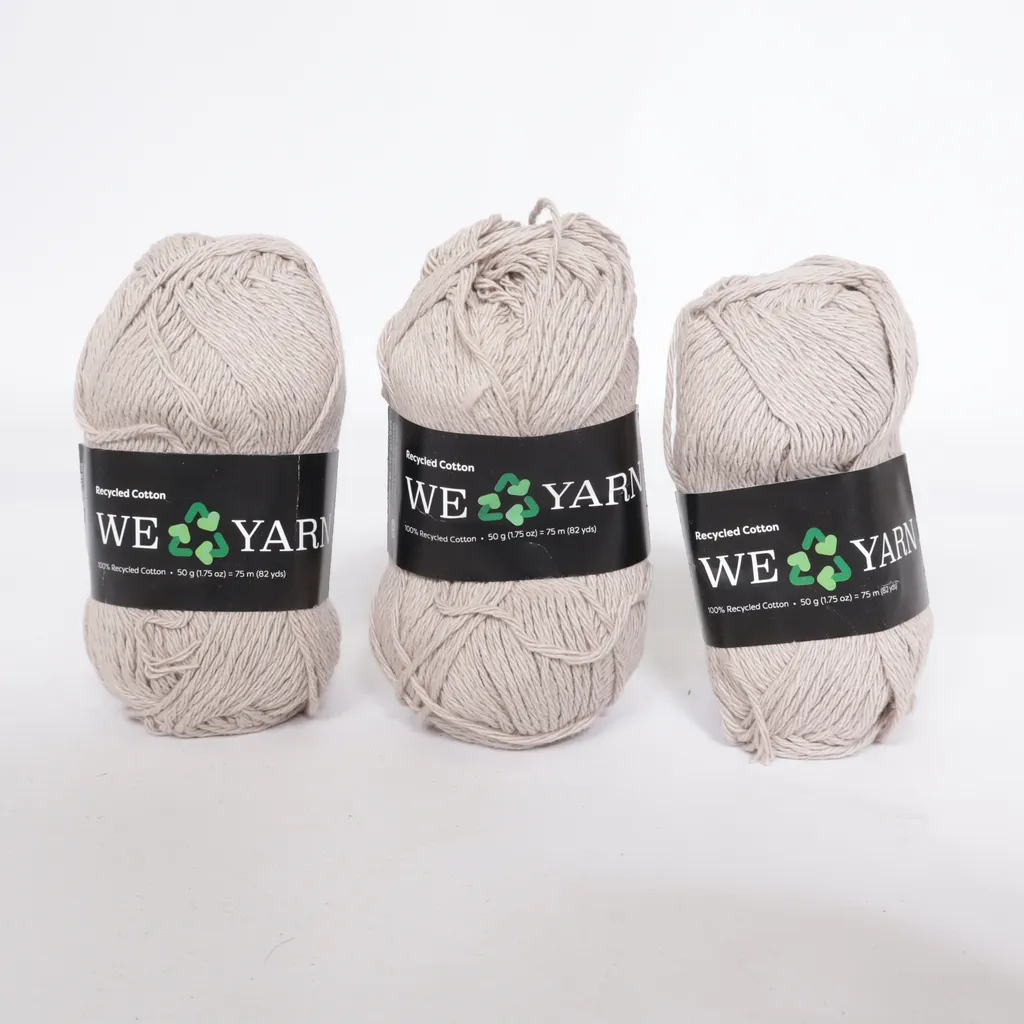 Recycled Cotton - Garn - Grau