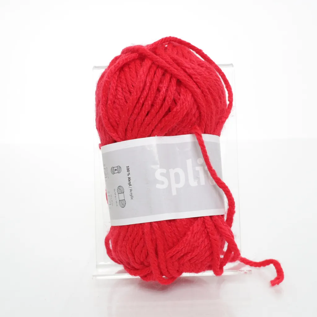 Split - Garn - Rot