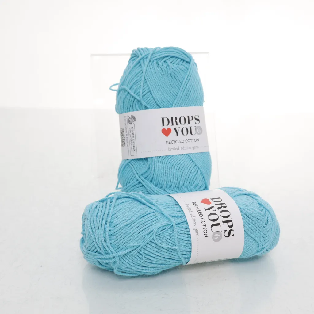 Drops Love You - Garn - Blau