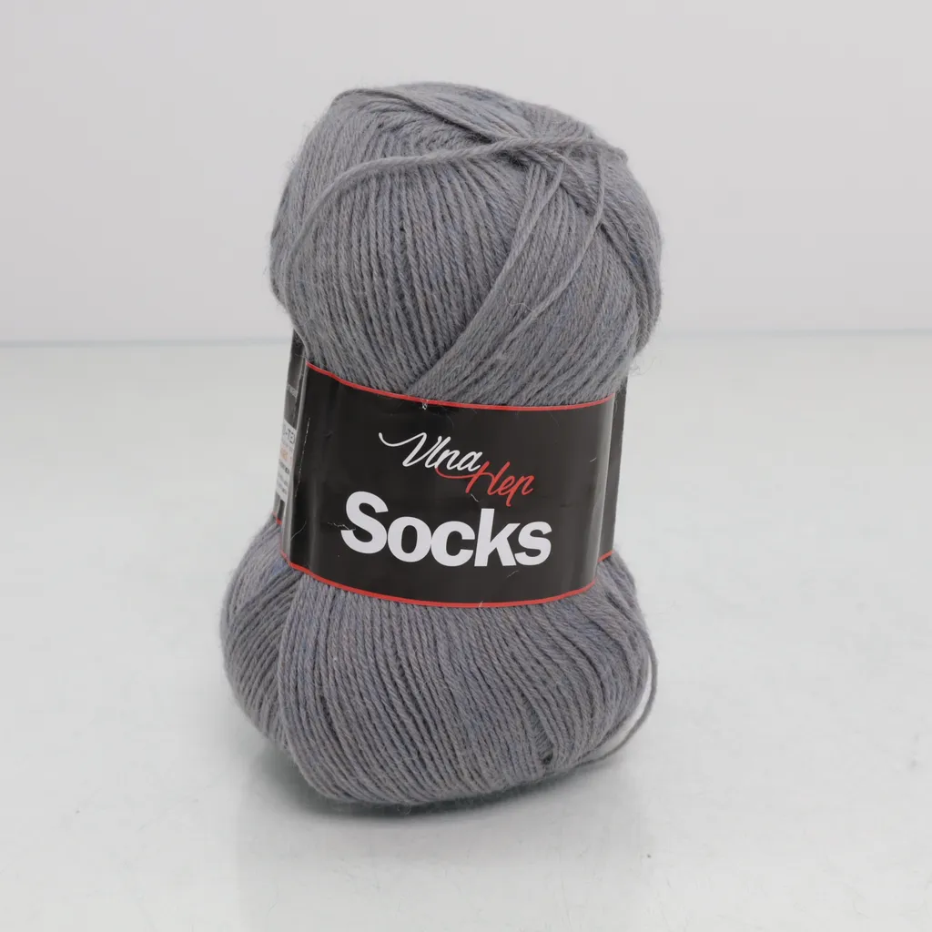 Socks - Garn - Grau