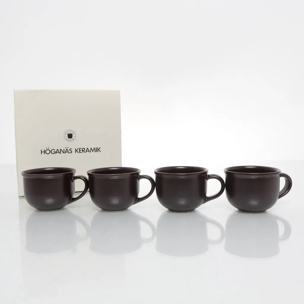 Höganäs Keramik - Espressotasse - Braun