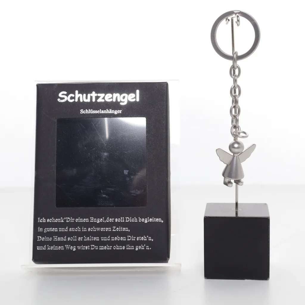 Schuhengel - Schlüsselanhänger - Silber