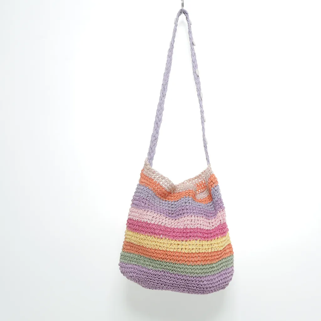 Pull & Bear - Strandtasche - Damen - Lila