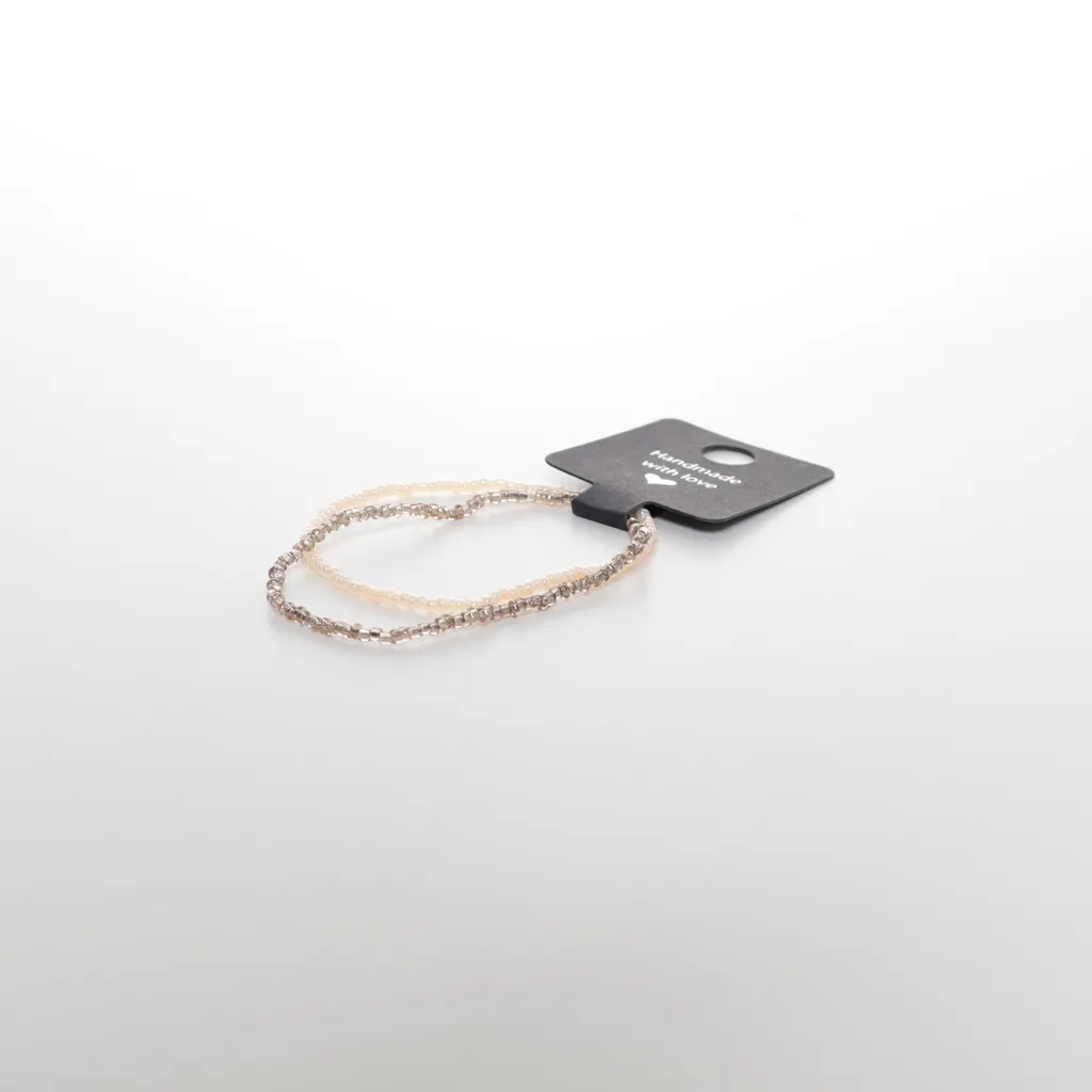 Handmade with Love - Armband - Damen - Beige