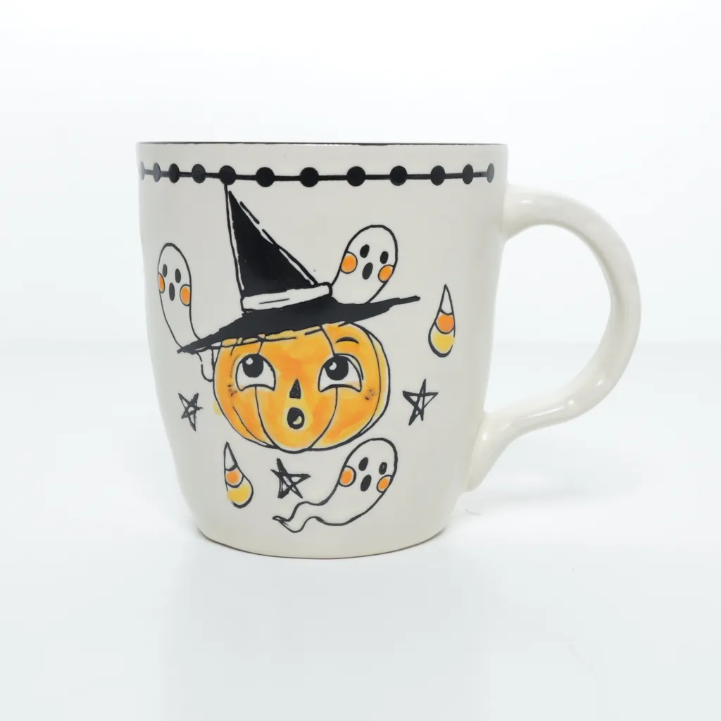 Handmade - Becher - Weiß