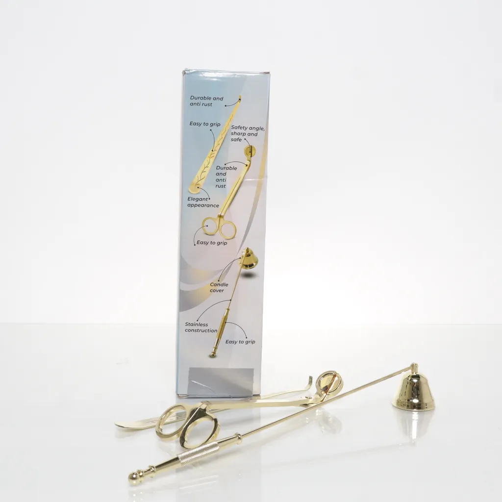 Arsuk - Kerzenlöscher - Gold