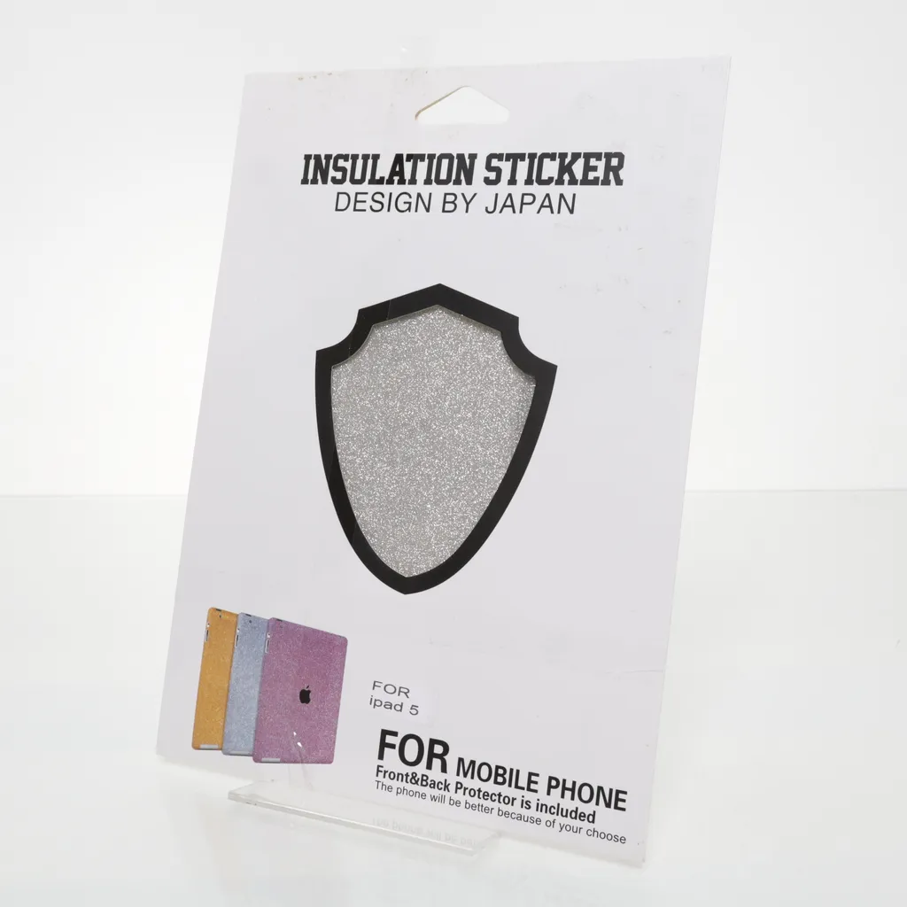 Insulation - Aufkleber - Silber