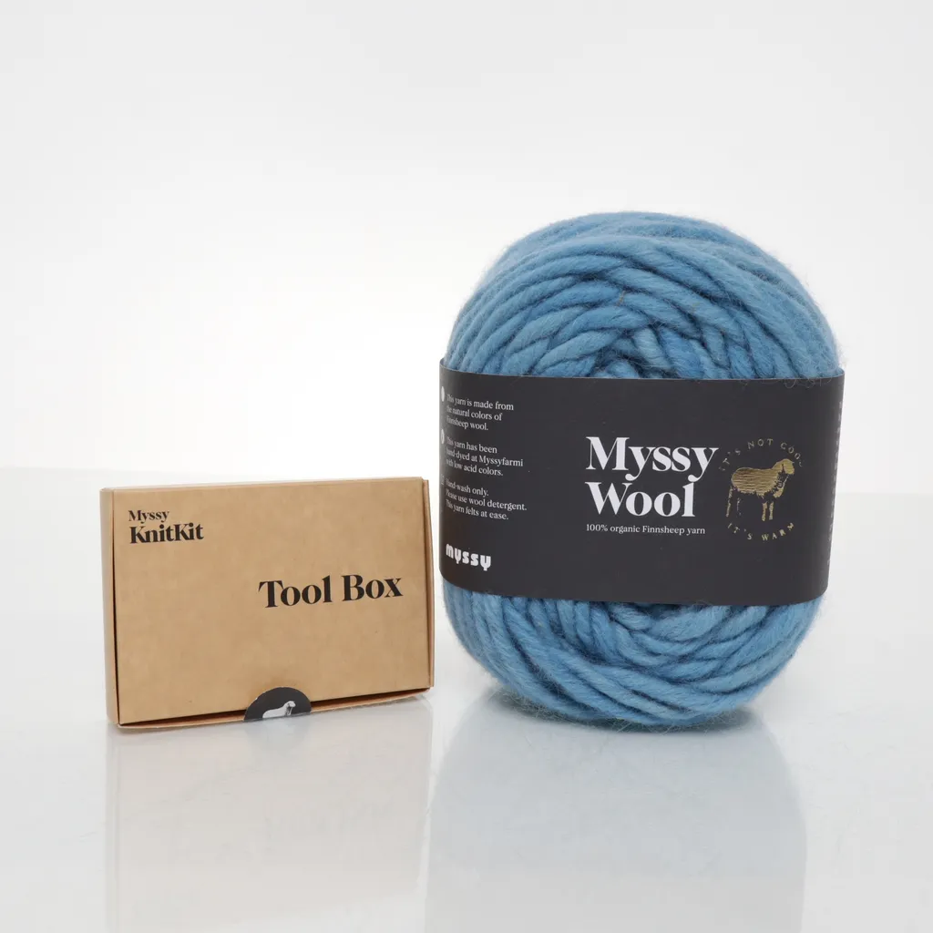 Myssy - Garn - Blau