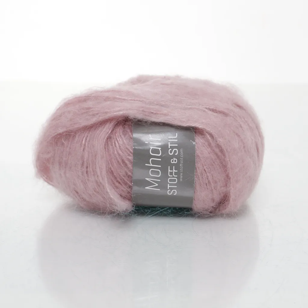Mohair - Garn - Pink