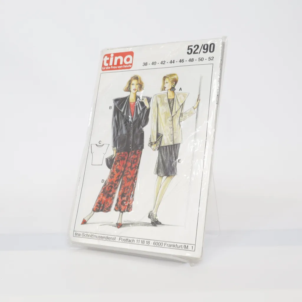 Tina - Schnittmuster - Weiß